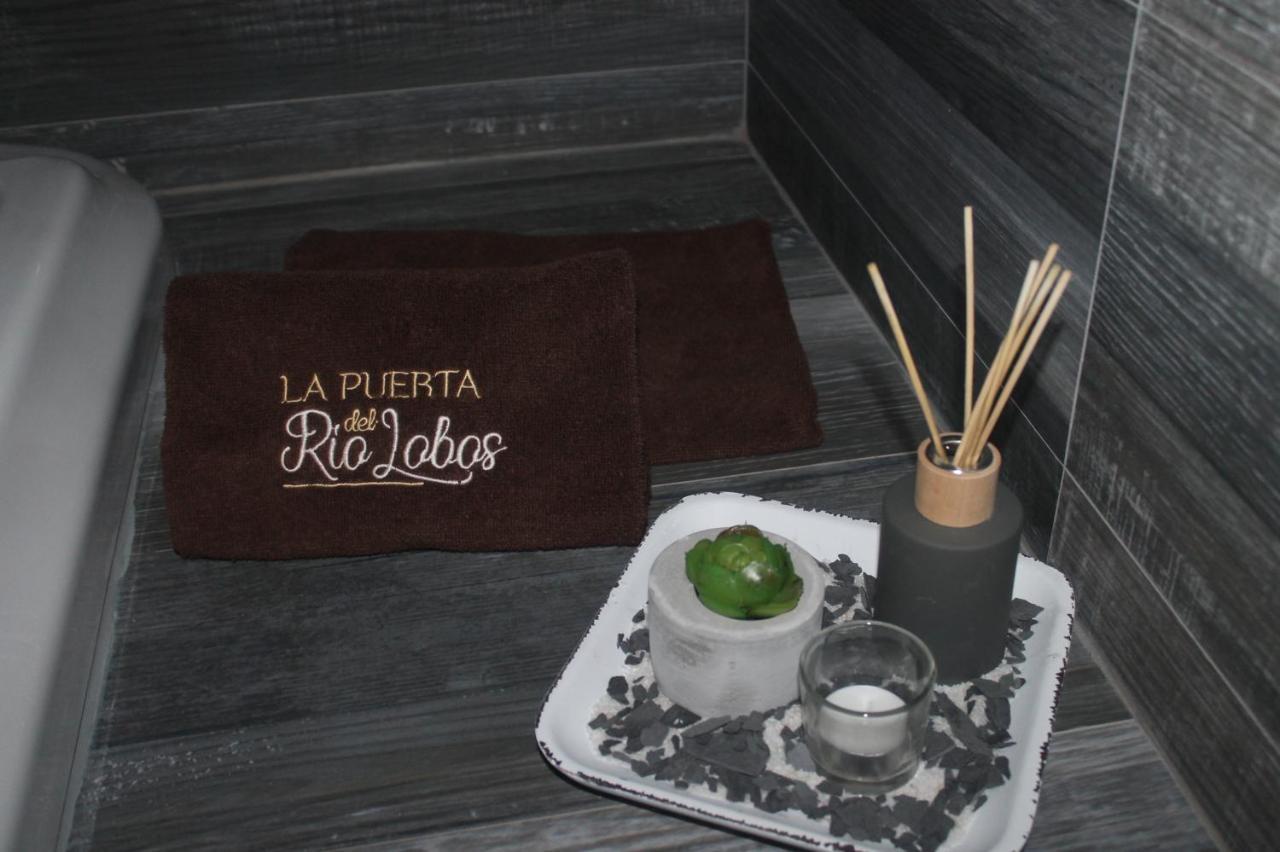 Casa Rural La Puerta Del Rio Lobos San Leonardo de Yagüe 外观 照片