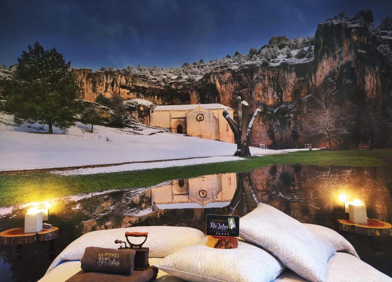 Casa Rural La Puerta Del Rio Lobos San Leonardo de Yagüe 外观 照片